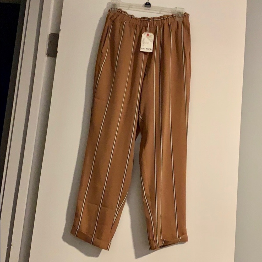 UNION STRIPED PANT BY RAG POETS